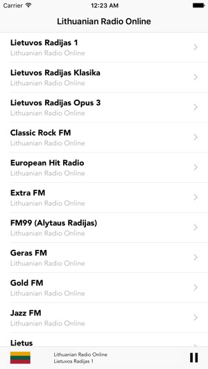 Lithuanian Radio Online on the App Store