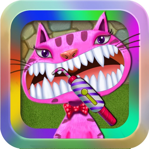 Dentist:Pet Hospital @ Animal Doctor Office Is Fun Kids Teeth Games For Boys & Girls Free. Icon