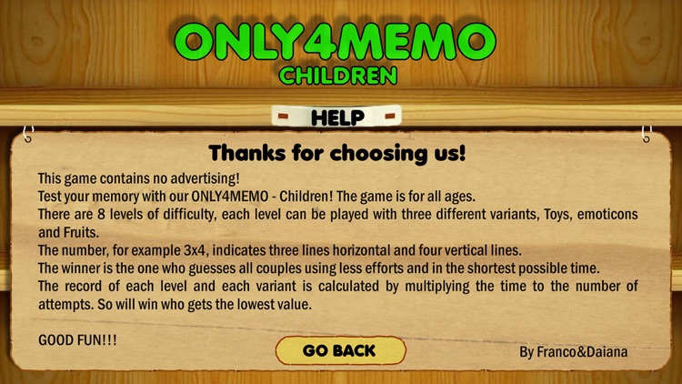 Only4Memo - Children screenshot-4