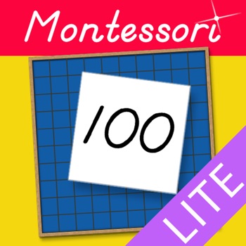 Montessori rekenmaterialen – Het honderdbord Lite
