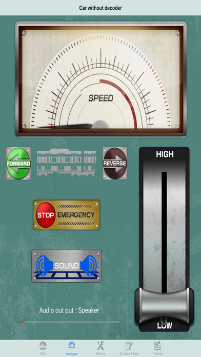e-Train controller iPhone screenshot 3 - Entertainment app