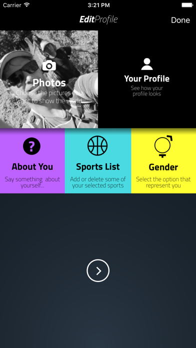 SportPartners screenshot