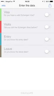 schengen calculator iphone resimleri 1