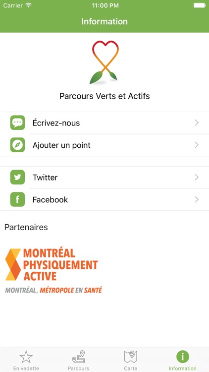 Parcours verts et actifs screenshot-3