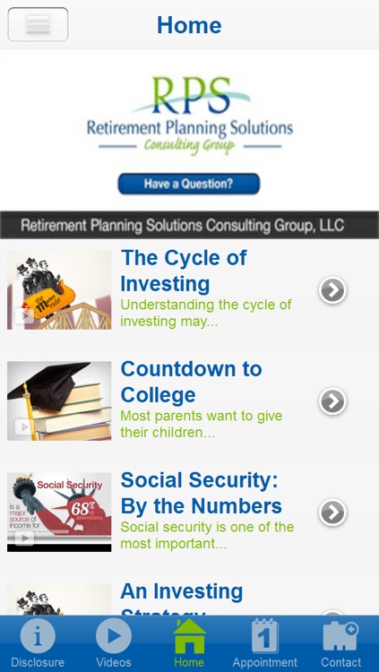 Retirement Planning Solutions Consulting Group, LLC