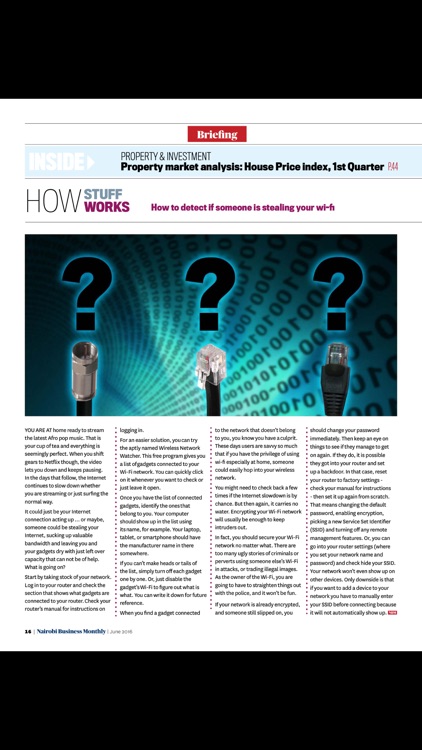 Nairobi Business Monthly