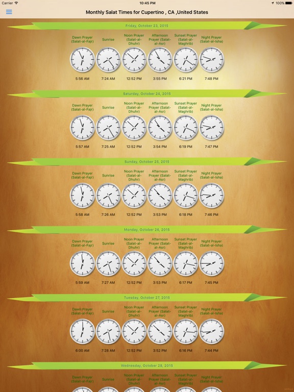 Screenshot #5 pour Prayer Clock