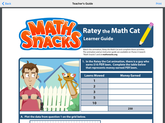 Math Snacks HD