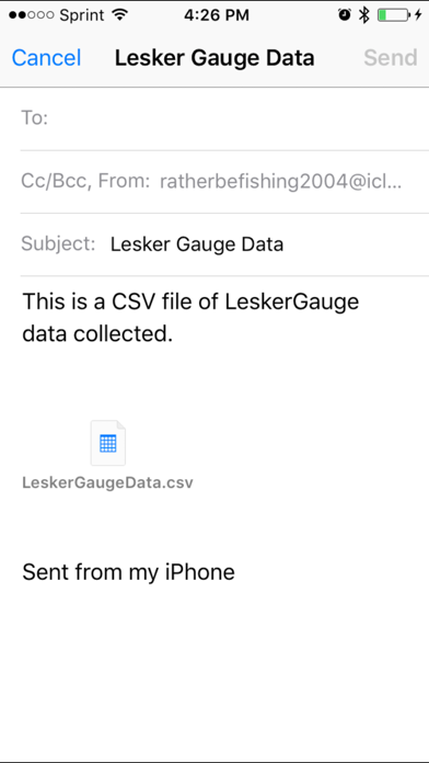 How to cancel & delete Lesker Gauge from iphone & ipad 2