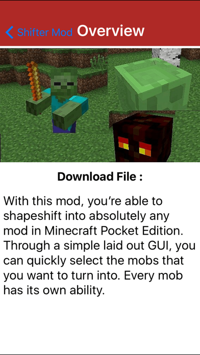 Shape Shifter Mod For Minecraft PC Guide Editionのおすすめ画像3