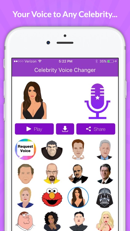 Celebrity Voice Changer - Funny Voice FX Cartoon Soundboard