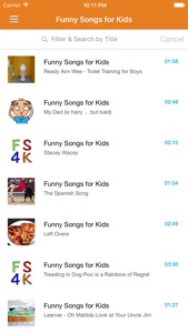 Kids Baby Songs Free - Pop & Classical Children Music Radio & Videos screenshot #4 for iPhone