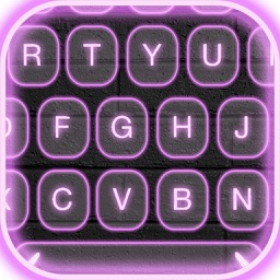 Neon LED Keyboard Themes – Electric Color Keyboards with Glow Backgrounds, Emoji and Fonts