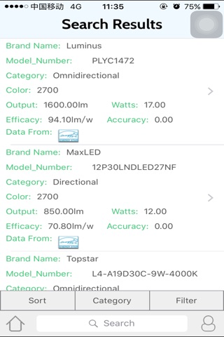 LED Product Facts screenshot 4