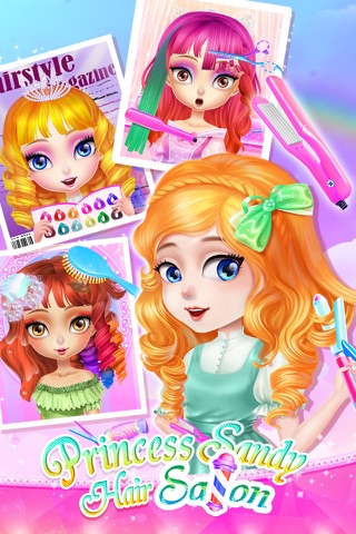 Princess Sandy-Hair Salon screenshot 4