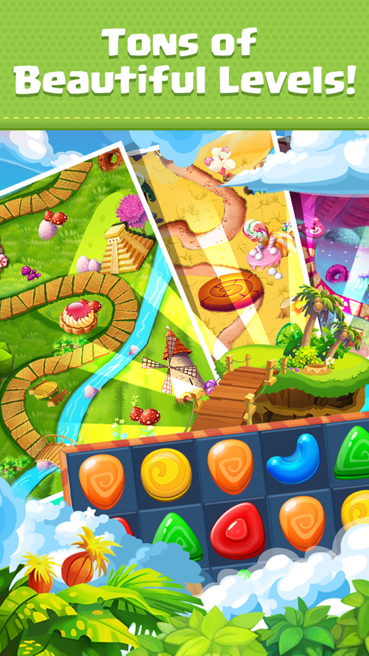 Cookie Match-3 Frenzy : Puzzle Crunching Paradise