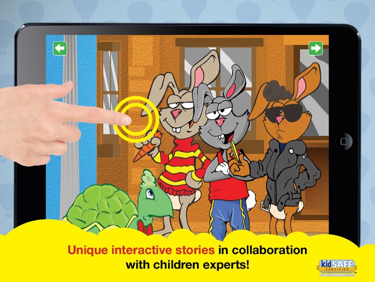 ZingyLand app - Safe Tales and Games for kids