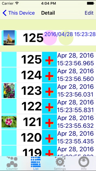 CounterDeRecordのスクリーンショット3 CounterDeRecordのスクリーンショット3