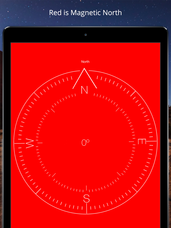 Compass Heading- Magnetic Digital Direction Finder iPad screenshot 2 - Navigation app