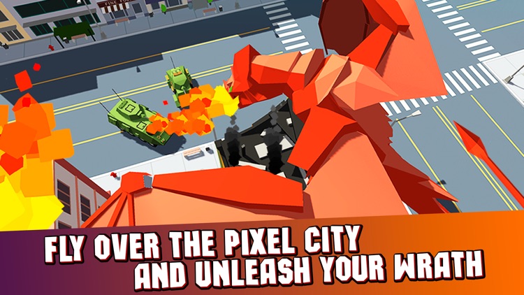 Pixel Dragon City Rampage 3D Full