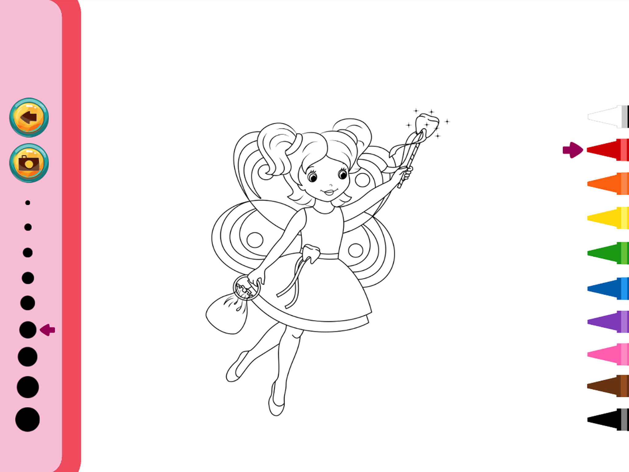 Fairy Coloring Book - Painting Game for Kids