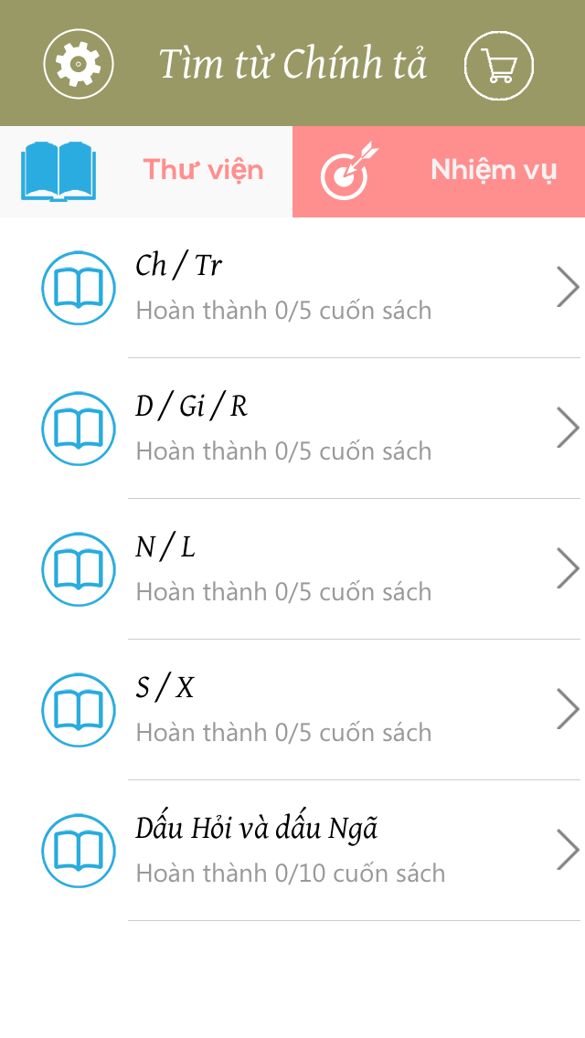 How to cancel & delete Tìm từ Chính tả from iphone & ipad 1