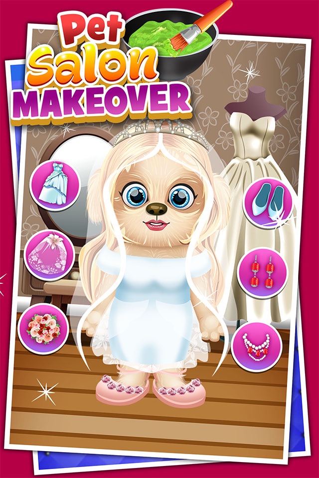 Pet Salon Makeup Games for Kids (Girl & Boy) screenshot 3