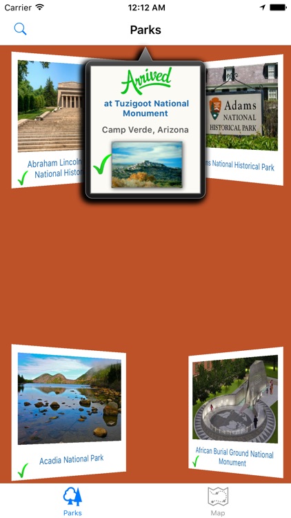 National Park Finder
