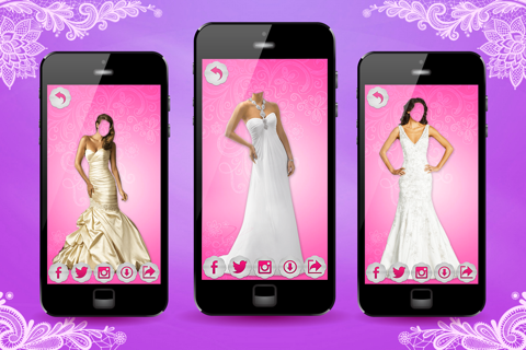 Wedding Photo Editor – Place Your Face On Bridal Montage With Love.ly Dress.es & Sticker.s screenshot 3