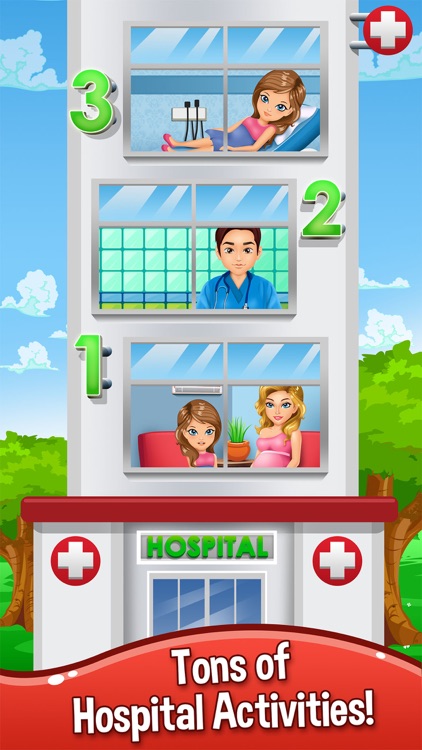Baby Doctor Salon Spa Makeover Kid Games Free screenshot-4