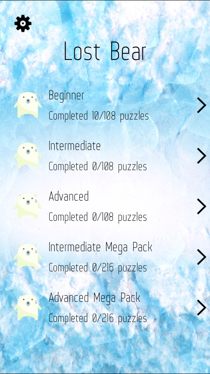 Lost Polar Bear - block puzzle game