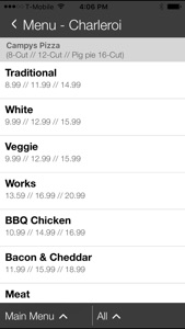 Campys Pizza & Six Pack Shop screenshot #5 for iPhone