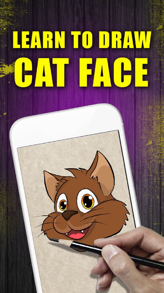 #1. Learn To Draw Cat Face (iOS) 게시자: Mariya Ivanova