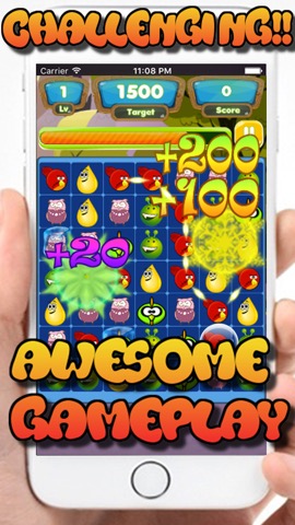 Furious Birds Match Puzzleのおすすめ画像2