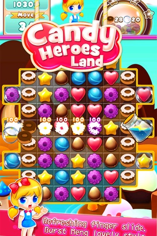 Candy Land Heroes - Super Farm Crush Games screenshot 2