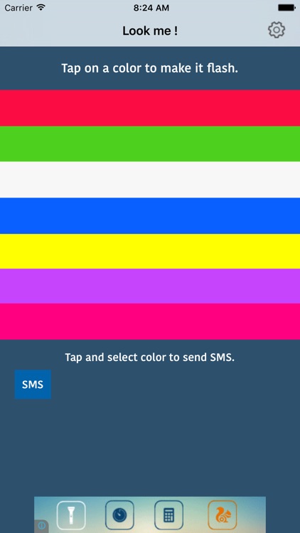 Look at me with Color beacon strobe light in rave party