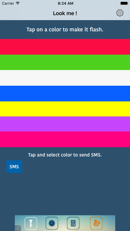 #1. Look at me with Color beacon strobe light in rave party (iOS) 由: NIVIN REGI