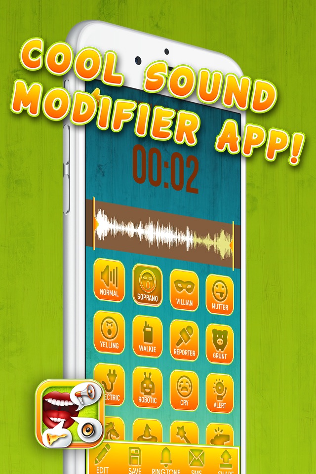 Voice Changer Audio Effects – Cool Sound Record.er and Speech Modifier App screenshot 3