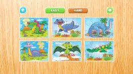 Game screenshot Dino Puzzle Games Free - Dinosaur Jigsaw Puzzles for Kids and Toddler - Preschool Learning Games apk