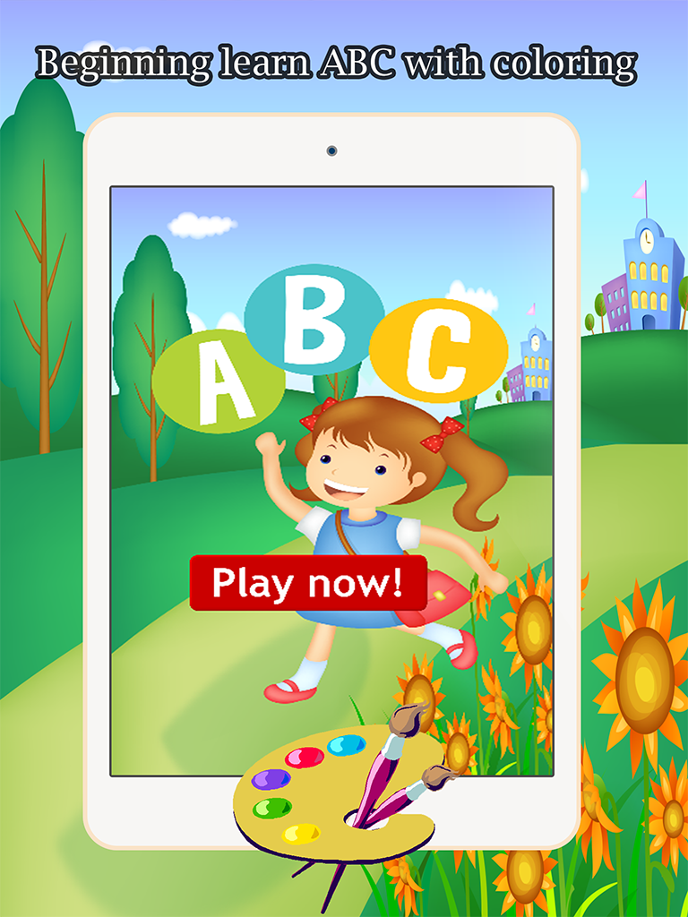 Drawing & paint ABC Coloring Book for kid age 1-10 screenshot 5