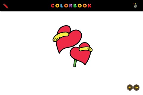 Colorbook - Flower Collection screenshot 3