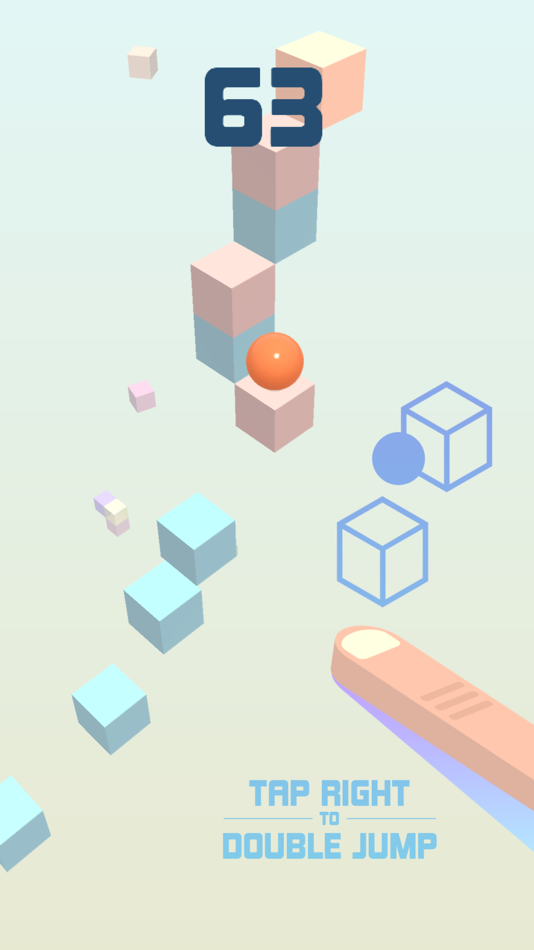 #2. Cube Skip (iOS) 由: Umbrella Games LLC