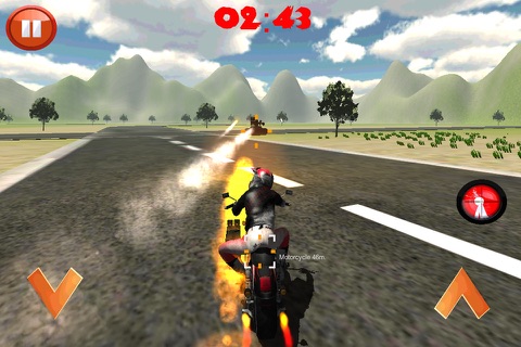 Gunship Bike Rider Ground Force Strike : Tanks Battle Action Games screenshot 3