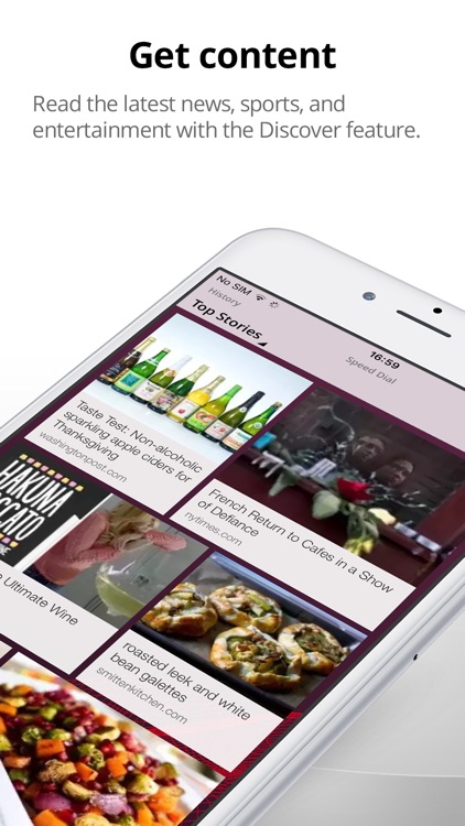 Opera Mini web browser
