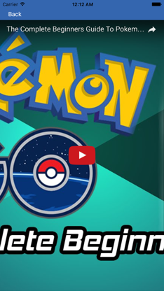 Guide for Pokémon GO - Hints, Tips, Tricks & Video's screenshot 1
