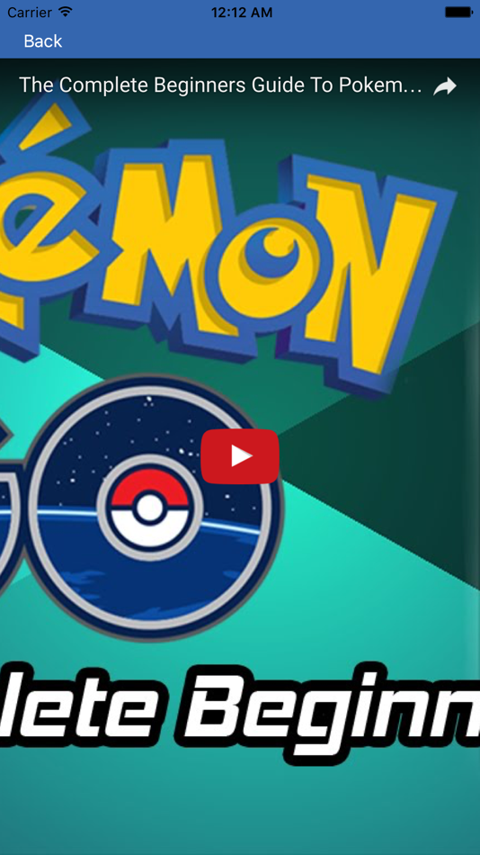 Guide for Pokémon GO - Hints, Tips, Tricks & Video's - 1.1 - (iOS)