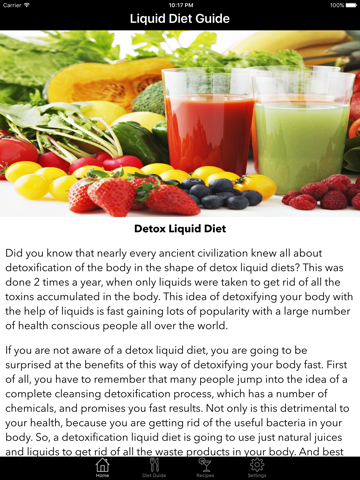 Screenshot #4 pour Liquid Diet Guide