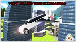 Game screenshot Flying Limo City 2016 Simulator – Future Limousine Parking with Air Plane Driving Controls apk