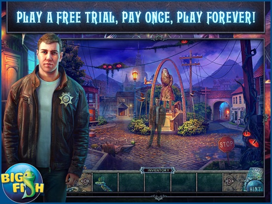 Fear for Sale: City of the Past HD - A Hidden Object Mystery iPad app afbeelding 1