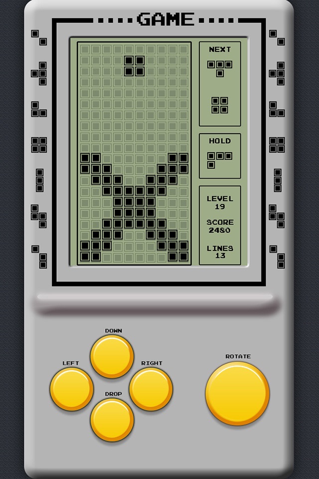 Classic Brick Game - Retro Block Style screenshot 4